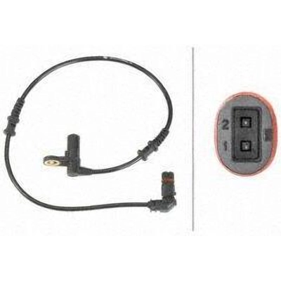 Front Wheel ABS Sensor by HELLA - 012039621 pa1
