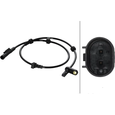 Front Wheel ABS Sensor by HELLA - 012806021 pa3