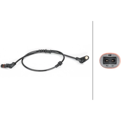 Front Wheel ABS Sensor by HELLA - 012806561 pa3