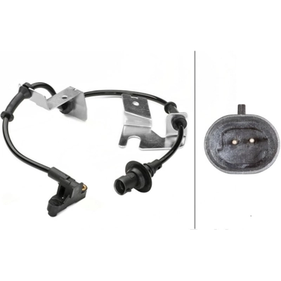 Front Wheel ABS Sensor by HELLA - 230040021 pa2