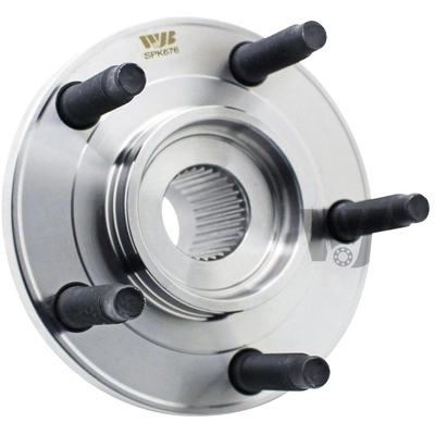 Front Wheel Hub by WJB - SPK676 pa6