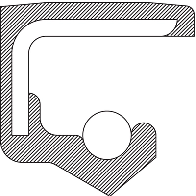 Joint de roue avant by NATIONAL OIL SEALS - 1012N pa2