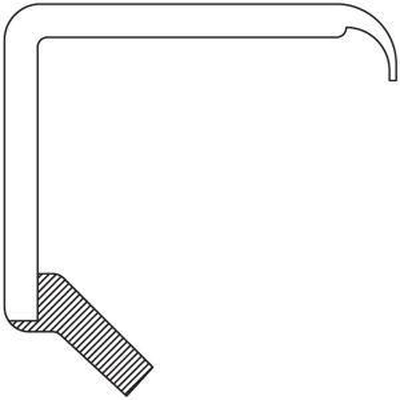 Front Wheel Seal by NATIONAL OIL SEALS - 1943 pa2