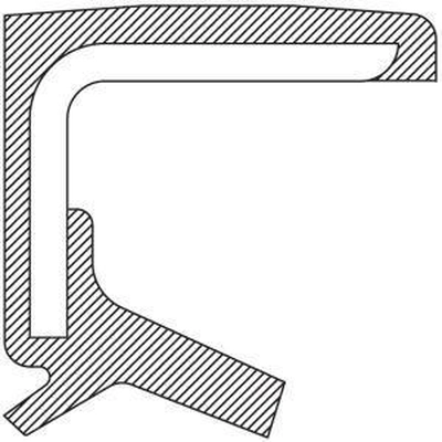 Joint de roue avant de NATIONAL OIL SEALS - 1974 pa1