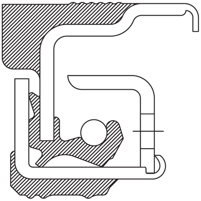 Joint de roue avant by NATIONAL OIL SEALS - 370001A pa1