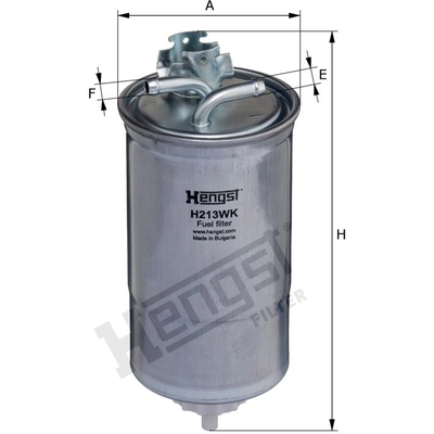 HENGST FILTER - H213WK - Fuel In-line filter pa1