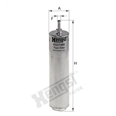 HENGST FILTER - H337WK - In-Line Fuel Filter pa1