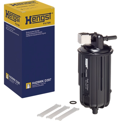 HENGST FILTER - H429WK-D397 - In-Line Fuel Filter with Gasket Set pa3