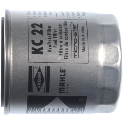 Fuel Filter by MAHLE ORIGINAL - KC22 pa1