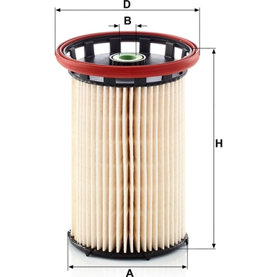 MANN-FILTER - PU8007 - Fuel Filter pa5
