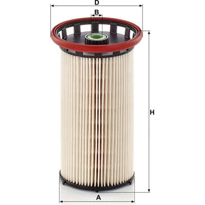 MANN-FILTER - PU8028 - Fuel Filter pa2