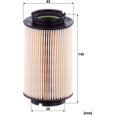 Fuel Filter by MANN-FILTER - PU936/4X pa2