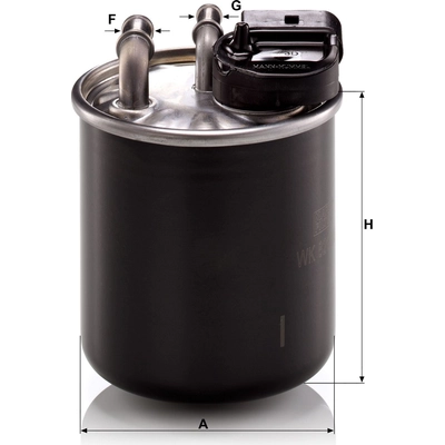 MANN-FILTER - WK820/16 - Fuel Filter pa5