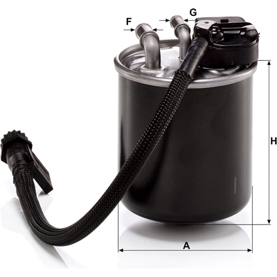 MANN-FILTER - WK820/18 - Fuel Filter pa5