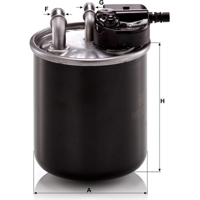 MANN-FILTER - WK820/21 - Fuel Filter pa4