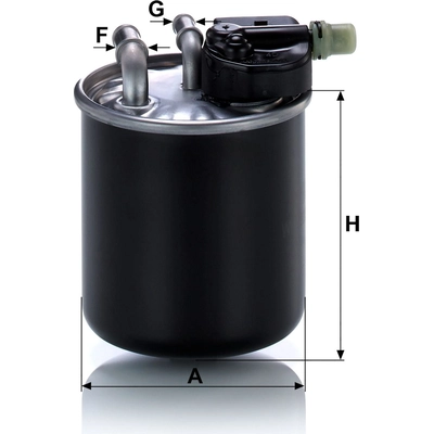 MANN-FILTER - WK820/22 - Fuel Filter pa3