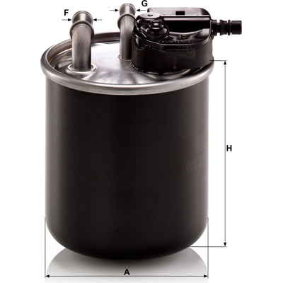 MANN-FILTER - WK82015 - Fuel Filter pa4