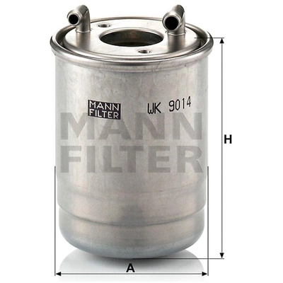 Filtre à carburant par MANN-FILTER - WK9014Z pa2