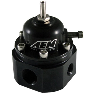 AEM ELECTRONICS - 25-302BK - Adjustable Fuel Pressure Regulator pa1