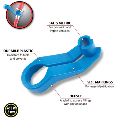 Fuel Line Disconnect Tool by PERFORMANCE TOOL - W83104 pa2