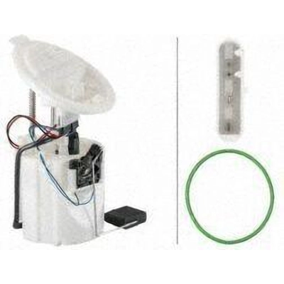 Fuel Pump And Hanger With Sender by HELLA - 358146041 pa3