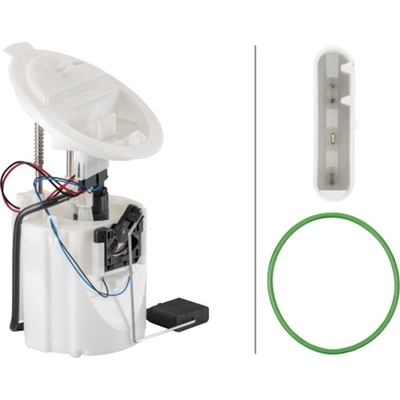 Fuel Pump And Hanger With Sender by HELLA - 358146041 pa5