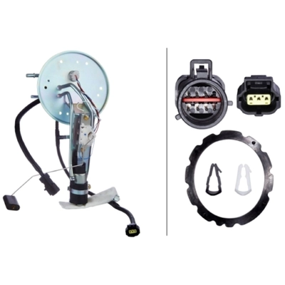 Fuel Pump And Hanger With Sender by HELLA - 358300551 pa1