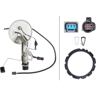 Fuel Pump And Hanger With Sender by HELLA - 358302241 pa5