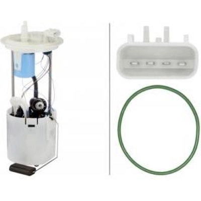Fuel Pump And Hanger With Sender by HELLA - 358302351 pa4