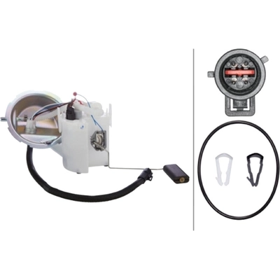 Fuel Pump And Hanger With Sender by HELLA - 358302741 pa5