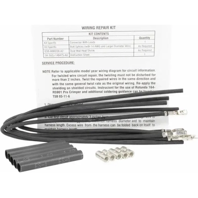 Fuel Pump Connector by MOTORCRAFT - WT1030 pa2