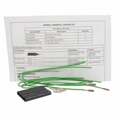 Fuel Pump Connector by MOTORCRAFT - WT1003 pa3