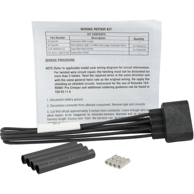 Fuel Sender Connector by MOTORCRAFT - WPT1591 pa1