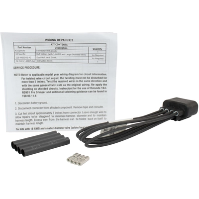 Fuel Sender Connector by MOTORCRAFT - WPT1591 pa3