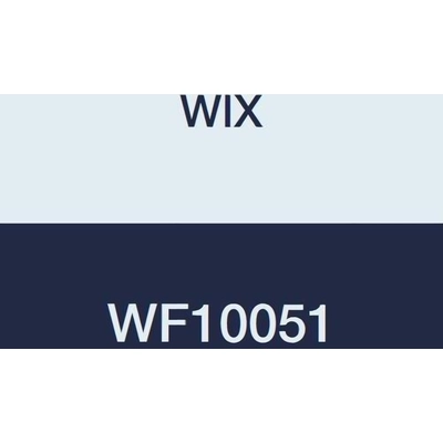 Fuel Water Separator Filter by WIX - WF10051 pa5