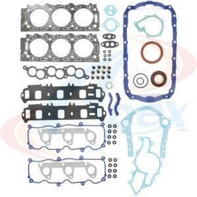 Full Gasket Set by APEX AUTOMOBILE PARTS - AFS4025 pa1
