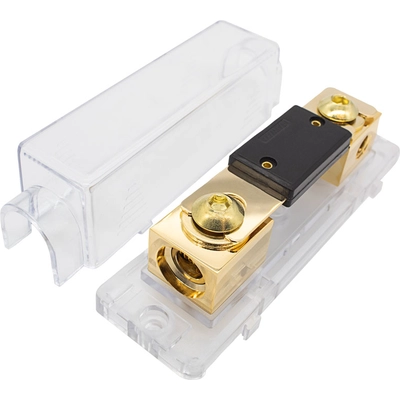 PICO OF CANADA - 9800-31 - 200A ANL High AMP Gold Finish Fuse Holder pa3