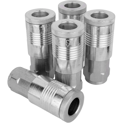MILTON INDUSTRIES INC - 1815 - G-Style 1/2 (F) NPT 99 CFM Steel Quick Coupler Body (Pack of 5) pa4