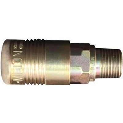 G-Style 1/2" (M) NPT x 1/2" 99 CFM Steel Quick Coupler Body, 5 Pieces (Pack of 5) by MILTON INDUSTRIES INC - 1816 pa1