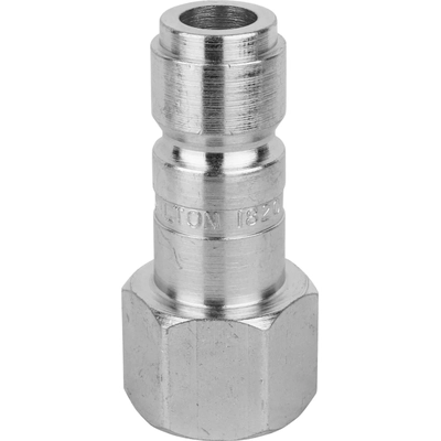 G-Style 3/8" (F) NPT x 1/2" 99 CFM Steel Quick Coupler Plug, 5 Pieces by MILTON INDUSTRIES INC - 1820 pa3