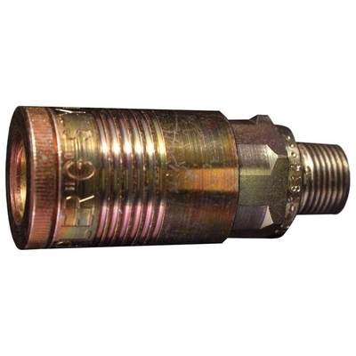 G-Style 3/8" (M) NPT x 1/2" 99 CFM Steel Quick Coupler Body, 5 Pieces (Pack of 5) by MILTON INDUSTRIES INC - 1814 pa3