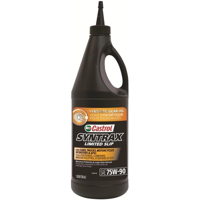 Gear Oil Syntrax Gear Oil 75W90, 946ML (Pack of 6) by CASTROL - 0201666 pa14