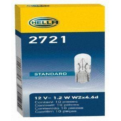 Glove Box Light (Pack of 10) by HELLA - 2721 pa25