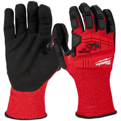MILWAUKEE - 48-22-8972 - Nitrile Dipped Gloves Large pa1