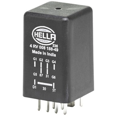 Relais de Bougie de Départ de HELLA - 008188491 pa1