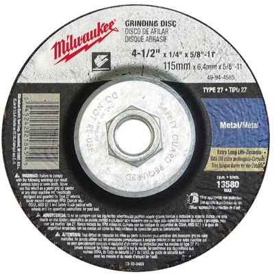 MILWAUKEE - 49-94-5020 - Grinding Wheel pa1