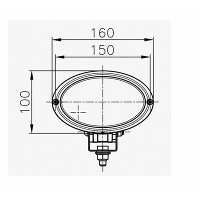 Halogen Work Light by HELLA - H15161007 pa4