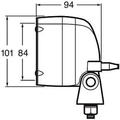 Halogen Work Light by HELLA - H15506021 pa4
