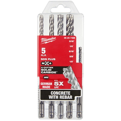 MILWAUKEE - 48-20-7498 - SDS PLUS Rotary Hammer Drill Bits pa5