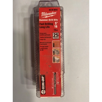 MILWAUKEE - 48-20-8916 - HAMMER DRILL BIT pa2